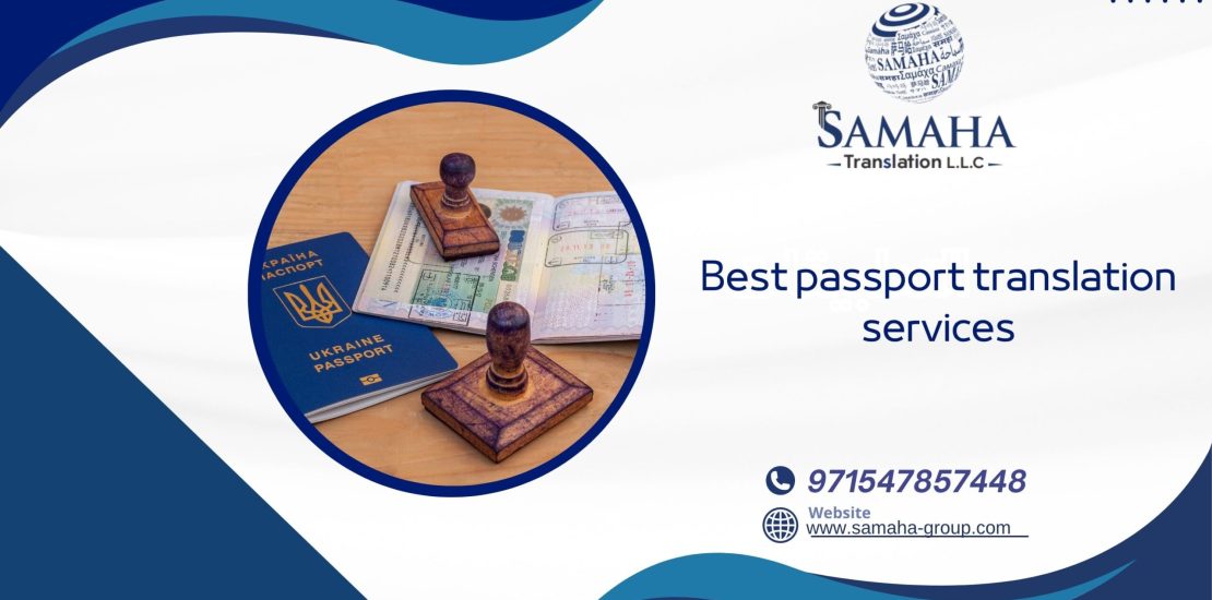 Best passport translation services