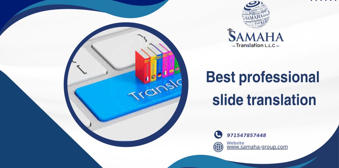 Best professional slide translation