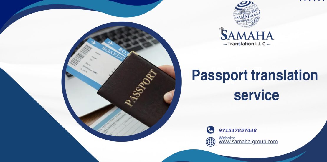 Passport translation service