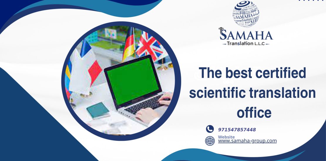 The best certified scientific translation office